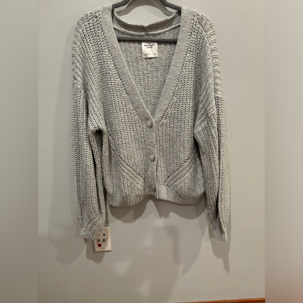 Gray Abercrombie Sweater